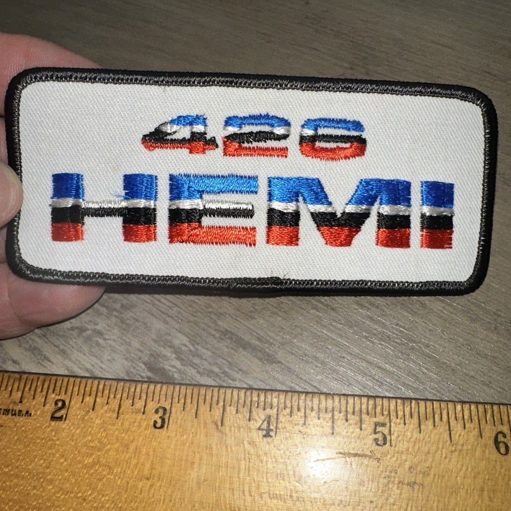 426 Hemi Patch For Jacket Hat Shirt Etc.
