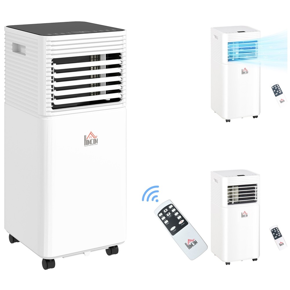 HOMCOM Mobile Air Conditioner for Cooling and Dehumidifying