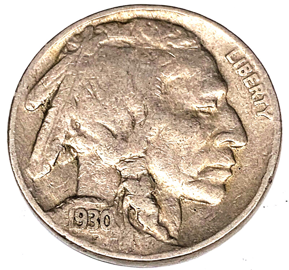 # C6099      BUFFALO  NICKEL,   1930