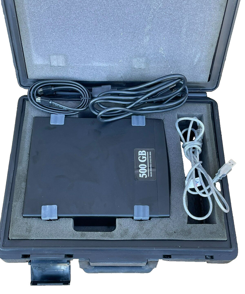 Digital Hard drive, MAXX 500 GB With Case, Adaptor