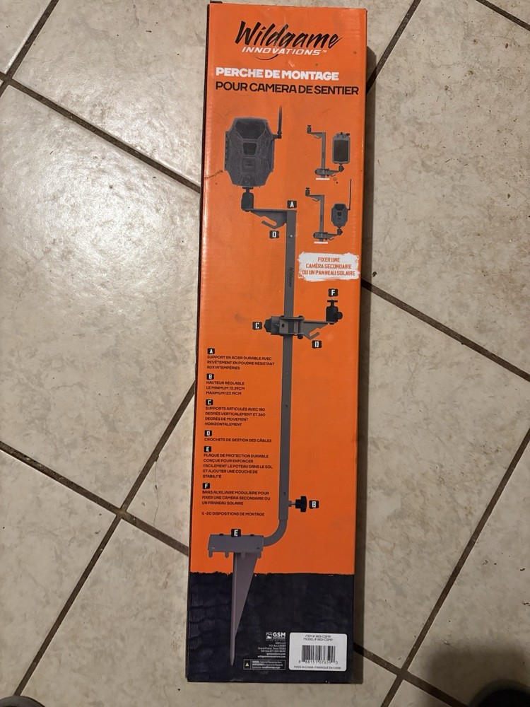 Wild game Trail Camera Mounting Pole