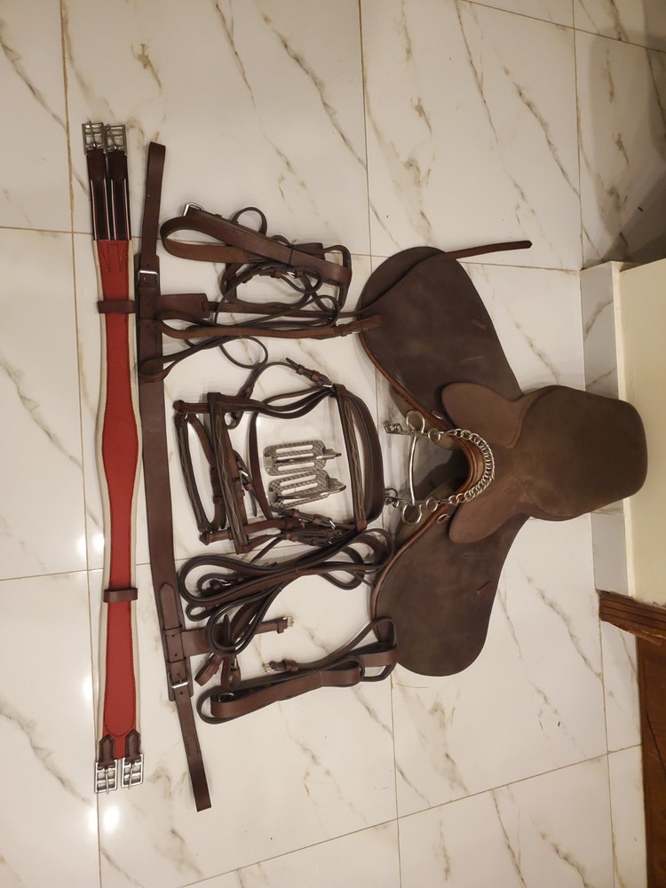 polo saddle/suede saddle/complete saddle set