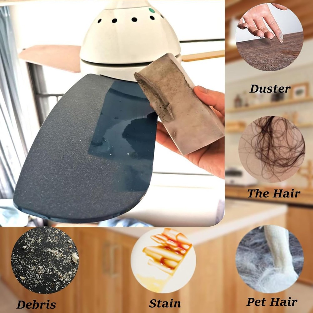 6 Pack Damp Clean Duster Sponge Dusting Sponge Duster Housekeeping Reusable