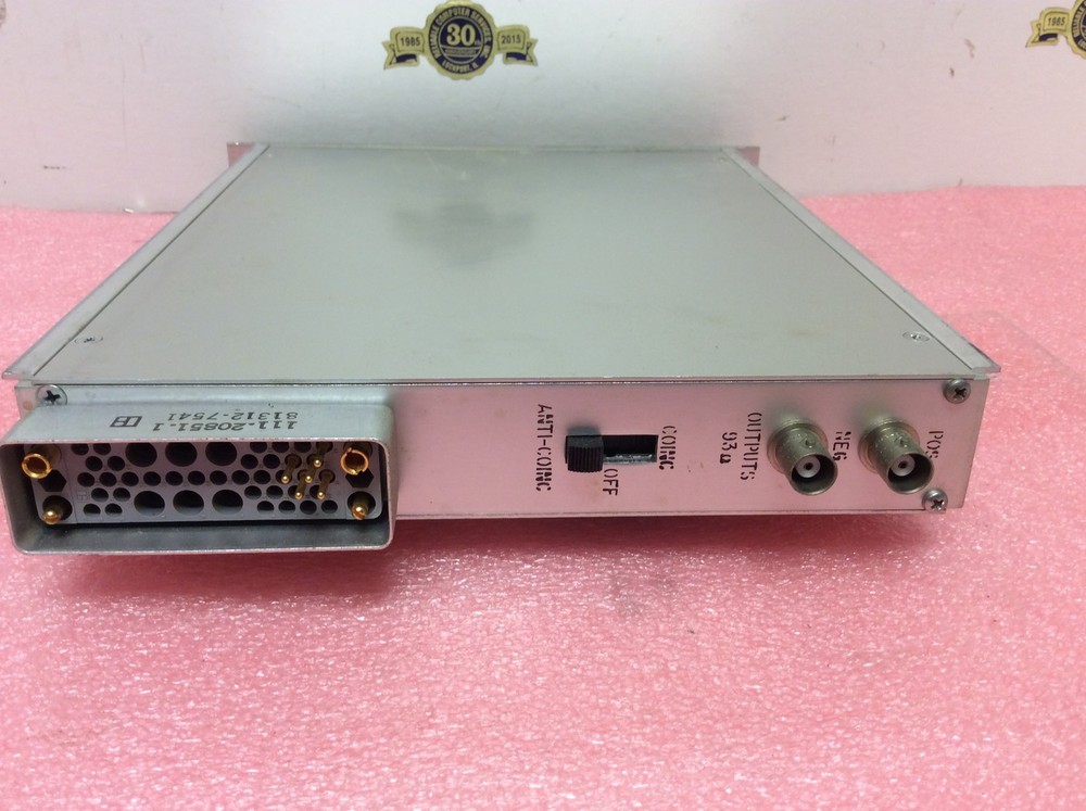 ORTEC EG&G NIM computer module model # 408A BIASED AMPLIFIER Bin Module