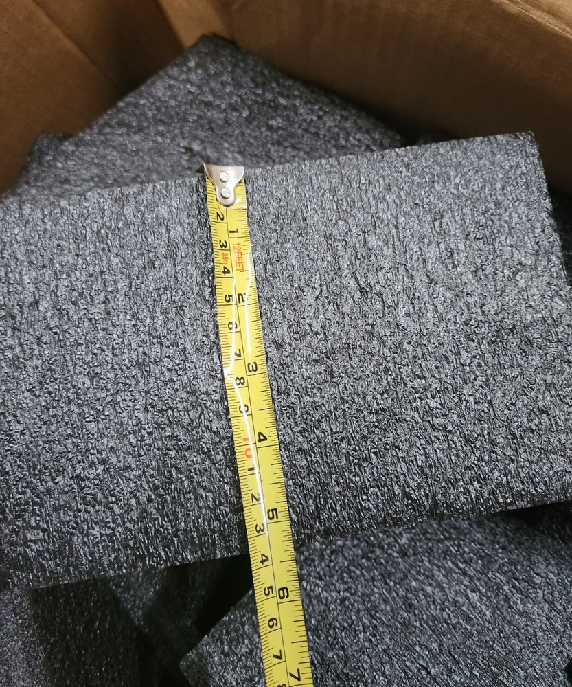 227 Pcs - Customizable Polyethylene Foam Packaging Material, 9" x 5.5" X 1.5"