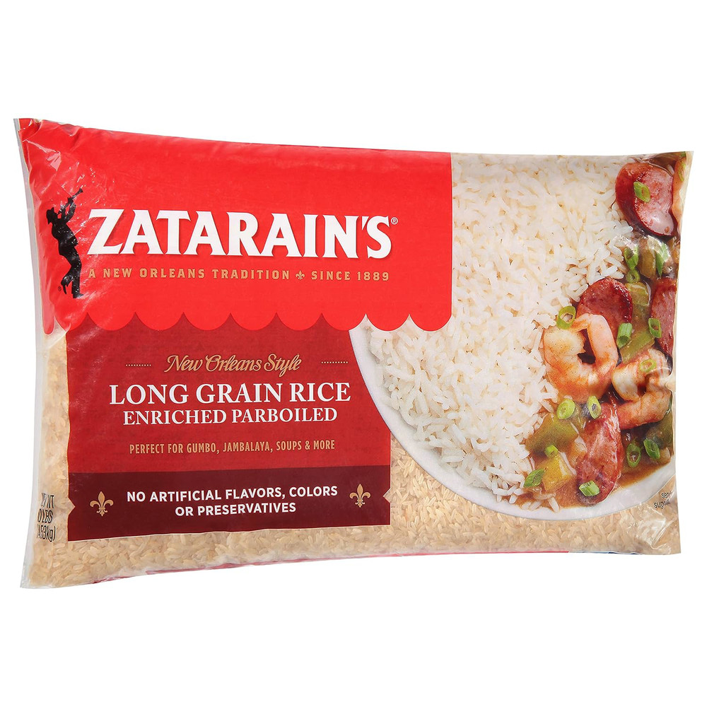 Zatarain's Enriched Parboiled Long Grain Rice, 10 lb