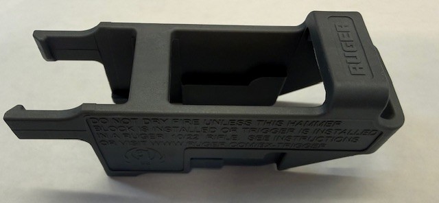 Ruger BX-Trigger Hammer Block