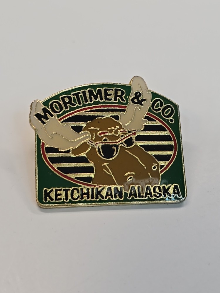 Mortimer & Co. Ketchikan Alaska Lapel Pin