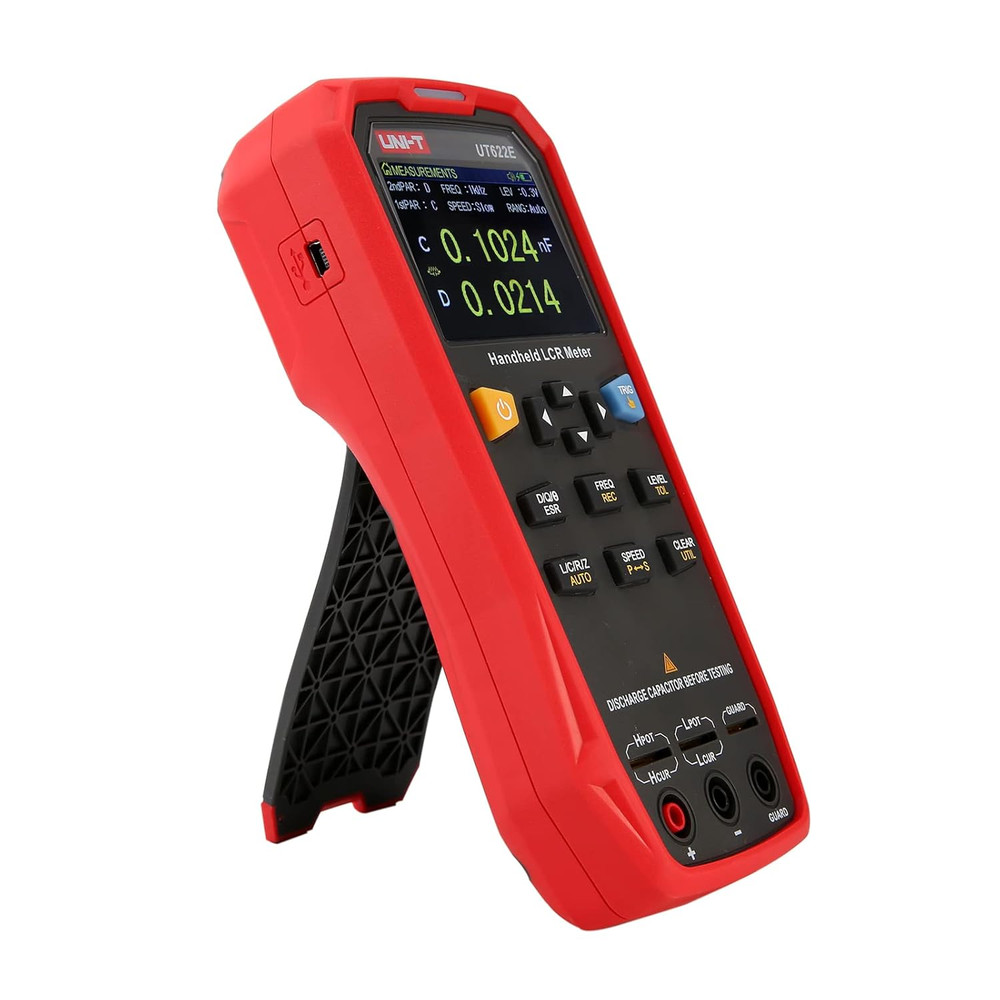 LCR Meter UT622E, Handheld Digital Multi Meter Inductance Capacitance Resistance
