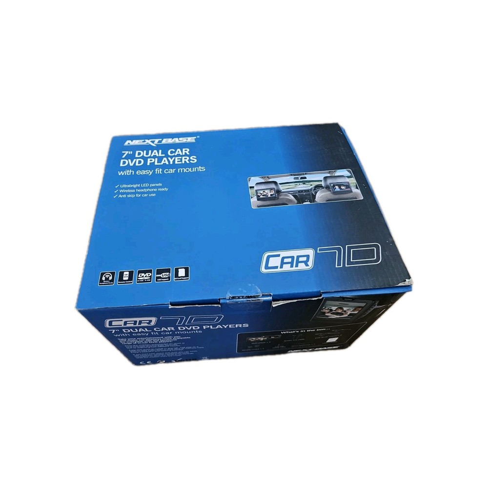 Nextbase 2x Car 7″ Portable DVD Players - Plus Accessories