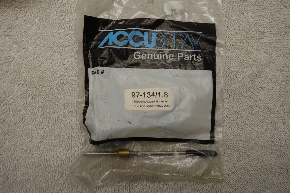 OEM Accuspray 97-134/1.8 Needle/Nozzle/Air Cap Kit 05-100