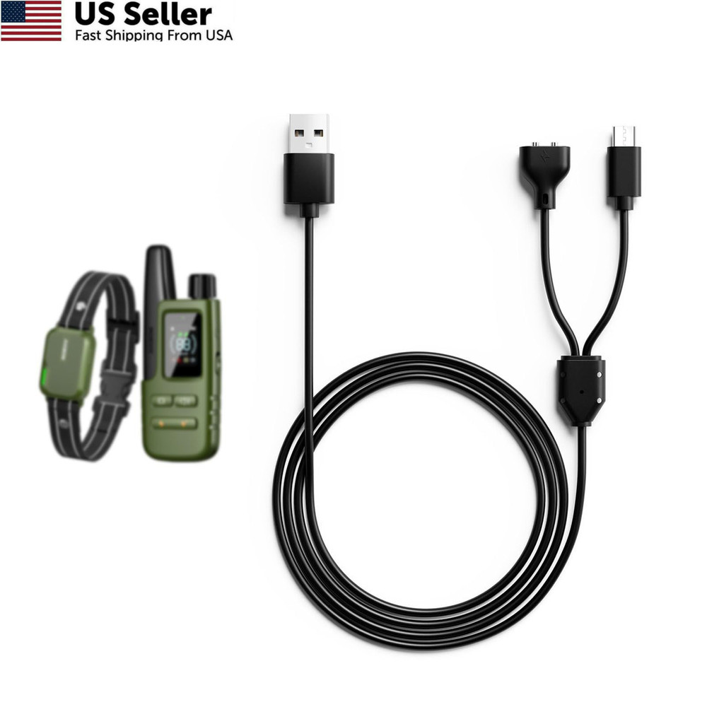 MEROM Jugbow Dog Shock Collar Charger – Replacement Power Cable USB Type-C