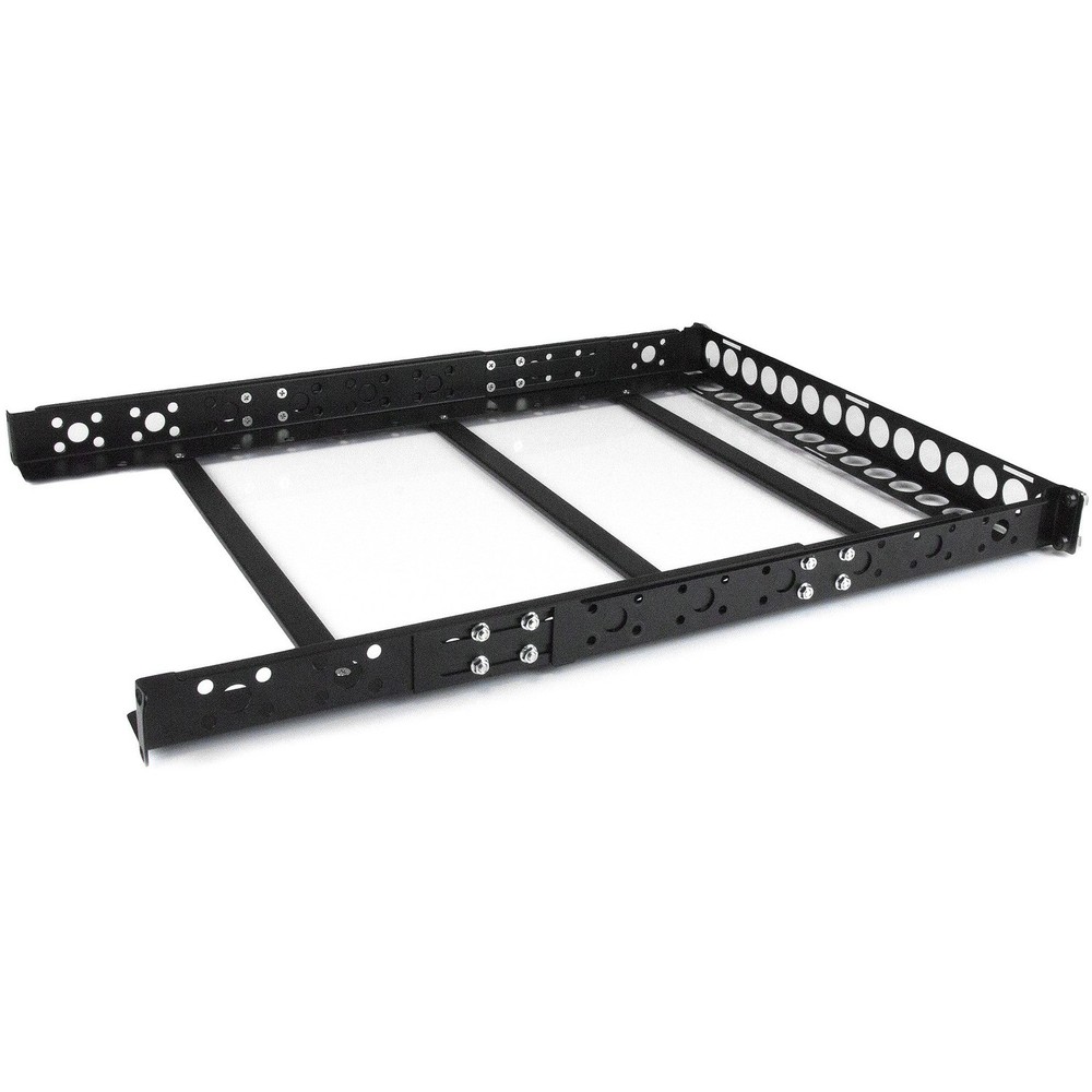 StarTech UNIRAILS1U 19in Adjustable Depth Rack Rails Black