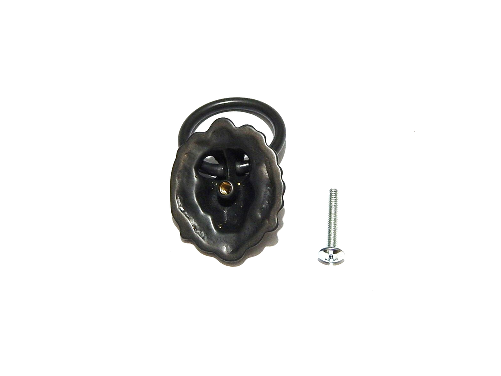 Lions Head Ring Pull For Doors Vanities Chest Antique Brass