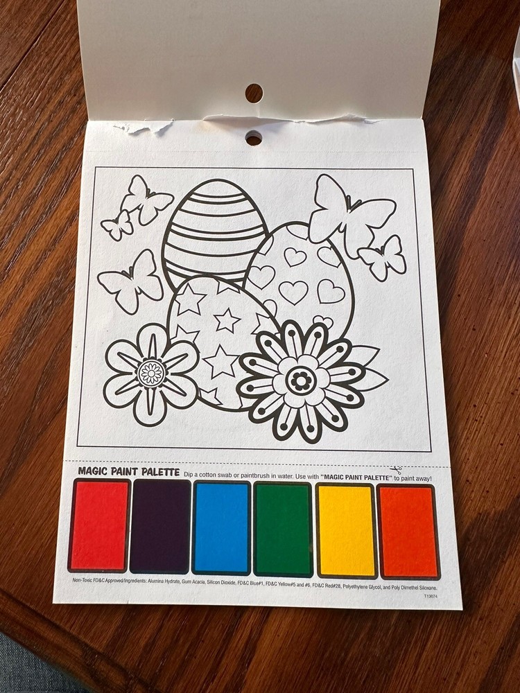 2 Creatology Easter Magic Paint Posters-23 Posters 1 Missing