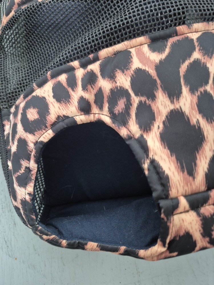 Daba Doo Dog Carrier Front Or Back Black Small Dog
