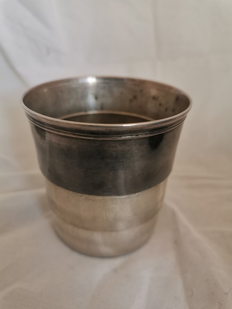 Christofle Cased Silver Plate Stirrup Cup