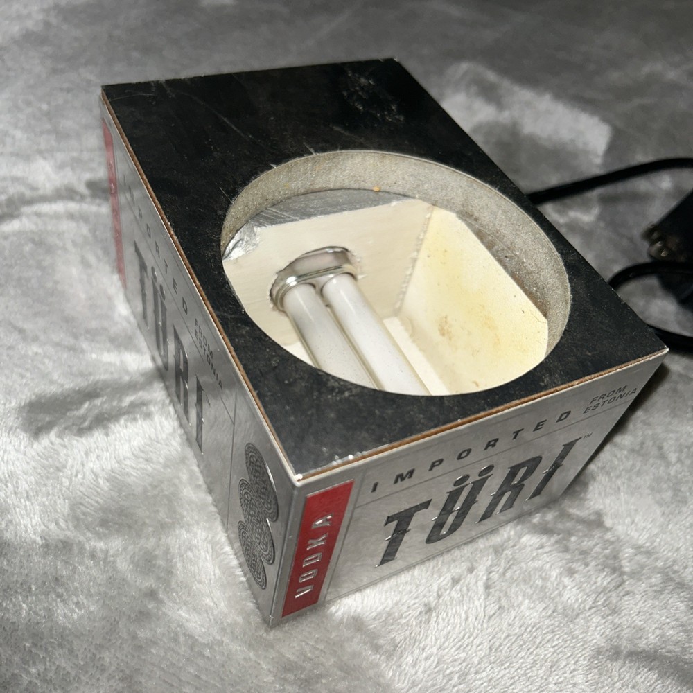 Turi Vodka Lamp Tested Works Great