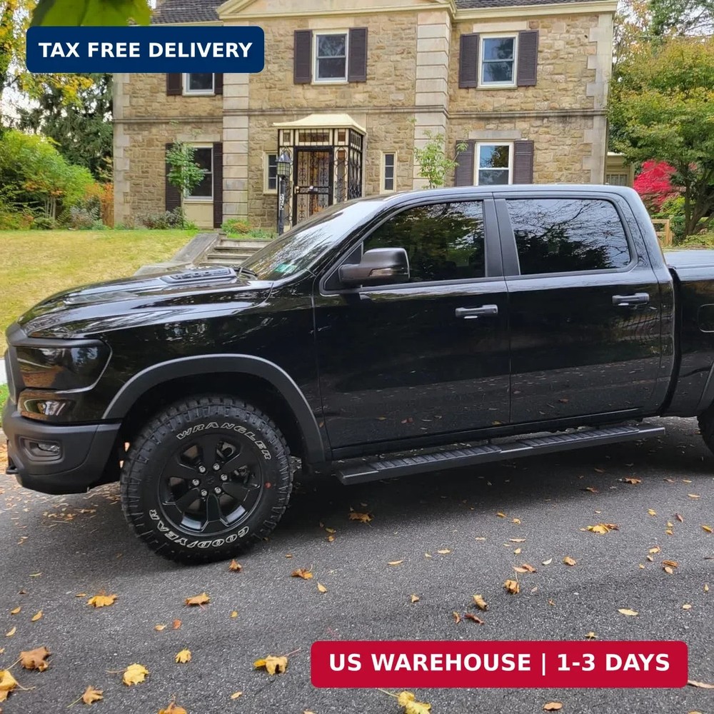 COMNOVA 6 Inches Running Boards& Steps Step Bars Compatible with 2019-2026 Chevy