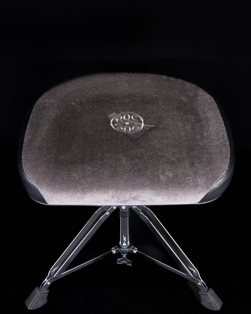 Roc -N-Soc Nitro Throne, Square Seat, Grey
