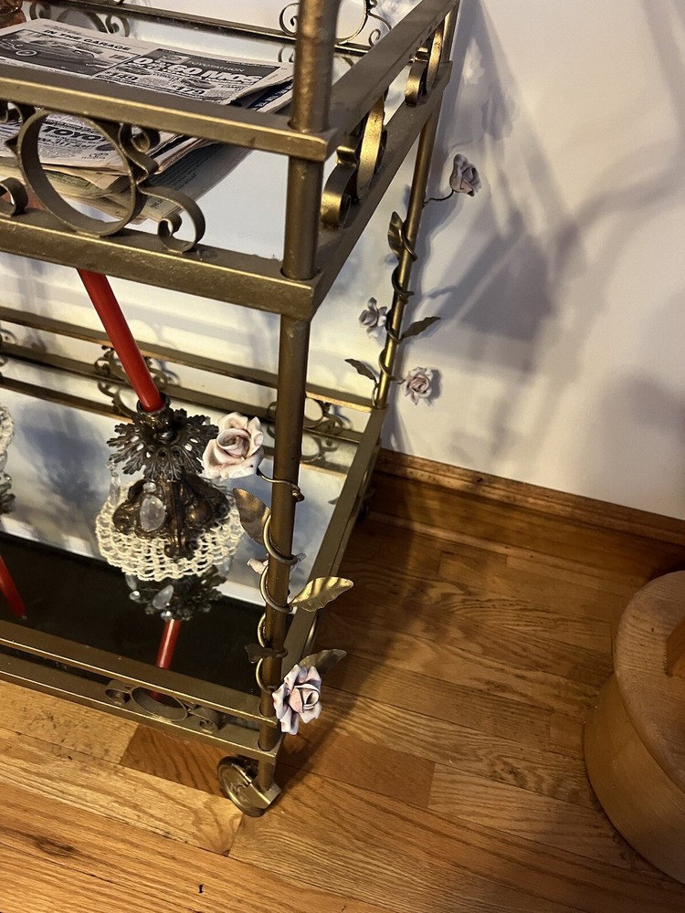 bar cart vintage