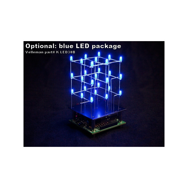 Velleman MK193 3D LED CUBE 3 x 3 x 3