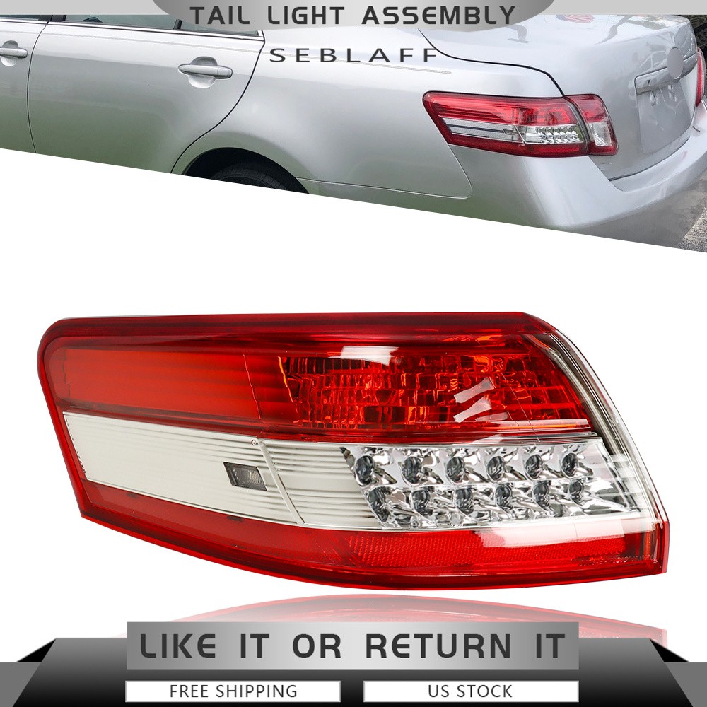 Tail Light Assembly Outer Rear Left Driver Side New For Toyota Camry 2010 2011