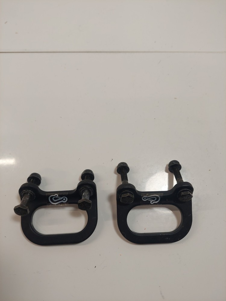 Quickie Iris Wheelchair Parts: 2 (Pair) Front Transit Tie Down Points Hooks