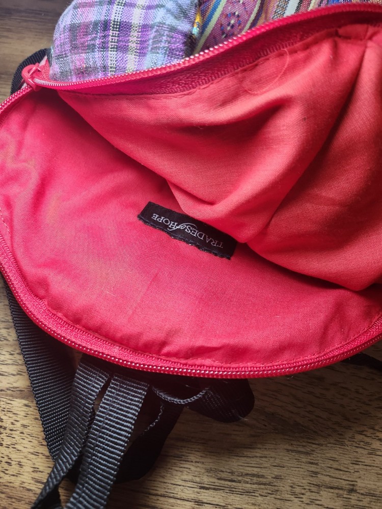 Trades Of Hope Small Cloth Turtle Patchwork Backpack