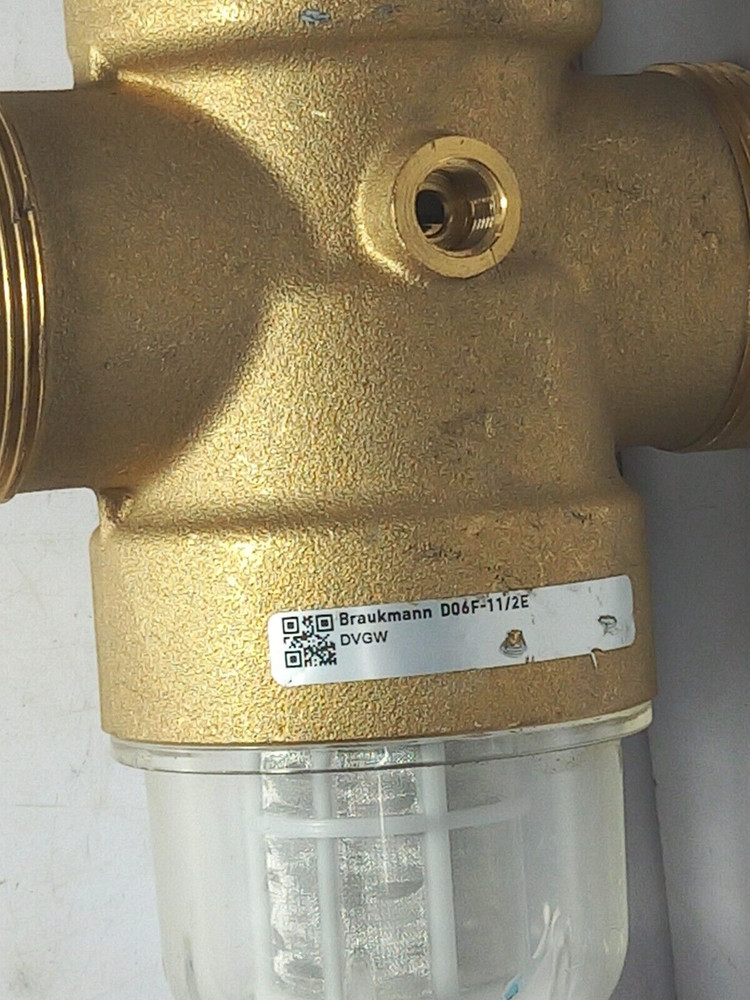 Braukmann D06F-11/2E Water Reducing Valve / DN40 / DVGW / D06F112E
