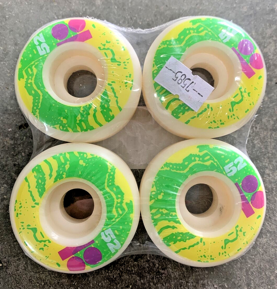 Plan B Wheels 4 Pack Smear 52mm 102a PBWH0022A005 NEW