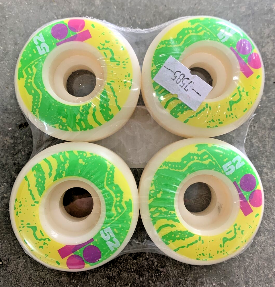 Plan B Wheels 4 Pack Smear 52mm 102a PBWH0022A005 NEW