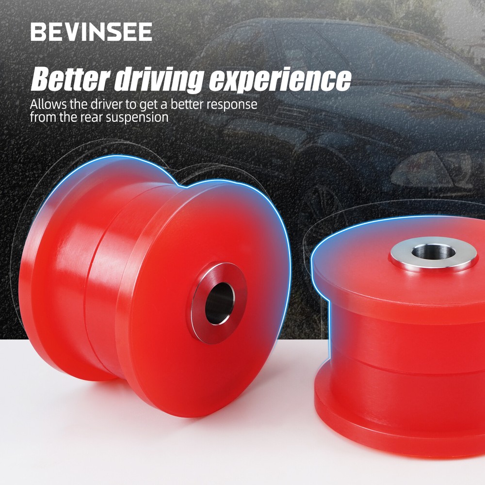 Polyurethane/Poly Rear Trailing Arm Bushings Kit For BMW E36 E46 Z4 E85 X3 E83