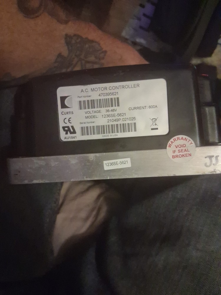 36-48V 650A AC Motor Controller for Curtis 1238-5601