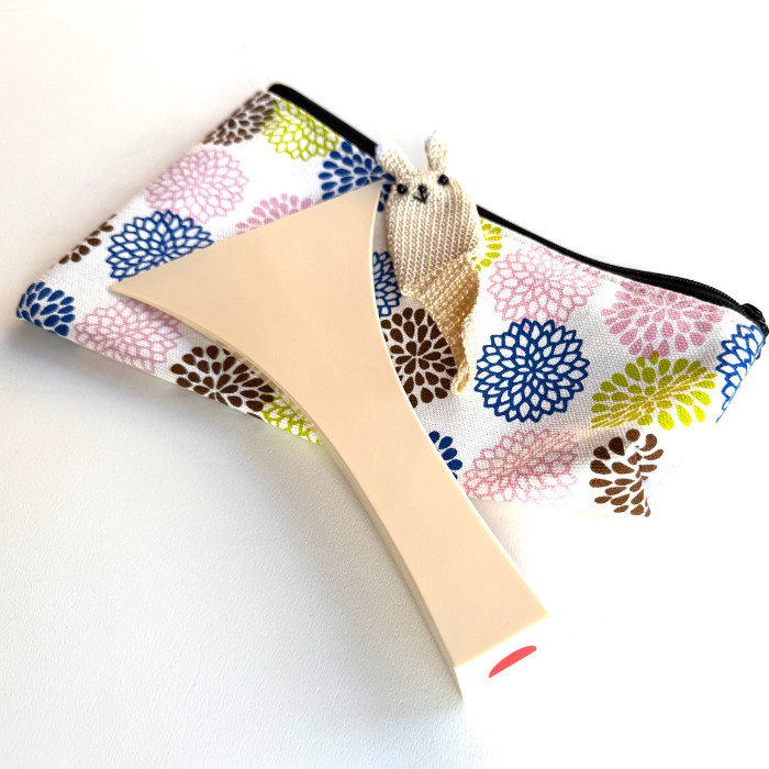 Bachi Case with CANVAS/ Bachi and other accessary with Japanese pattern