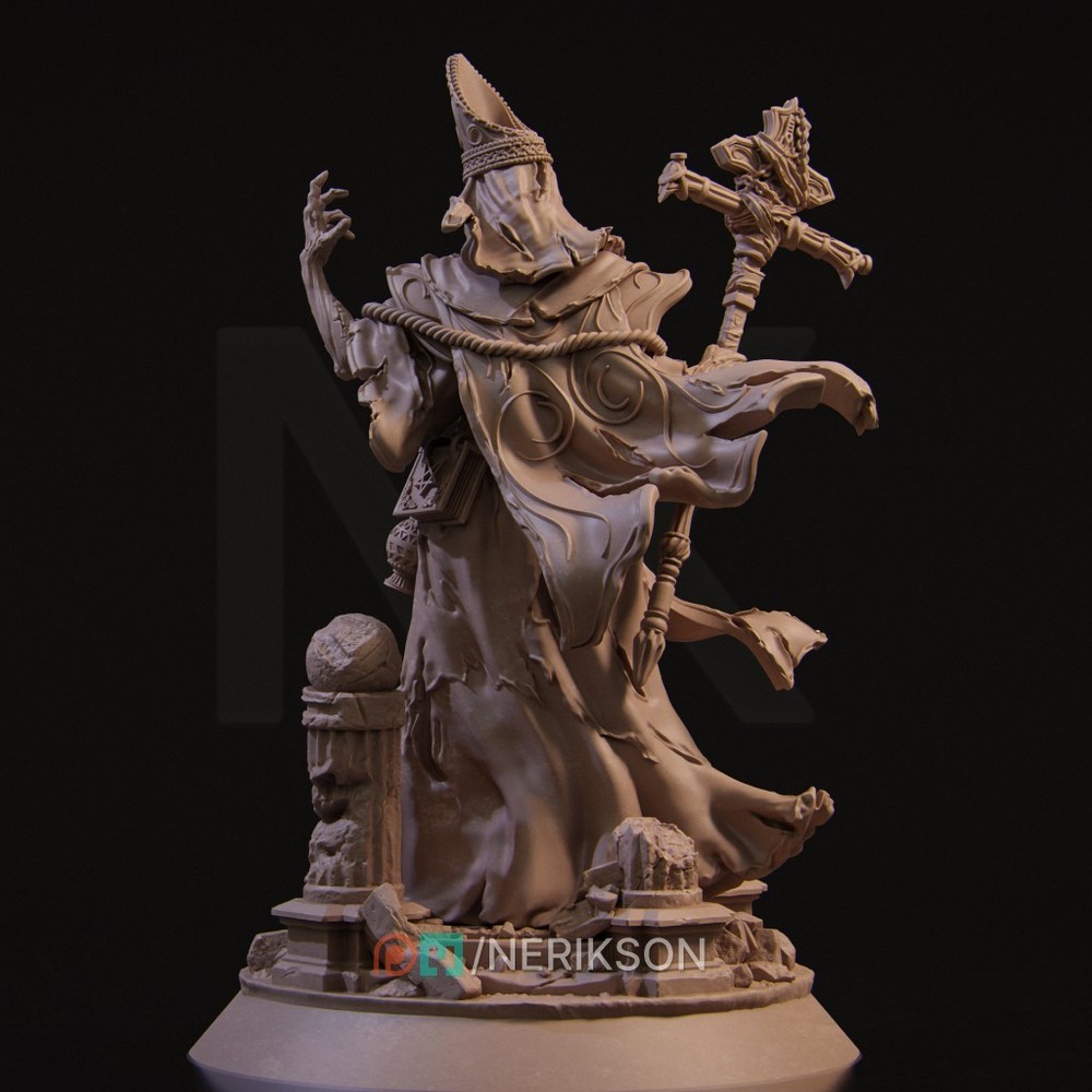 Undead Priest by Nerikson | Commission | Painted |