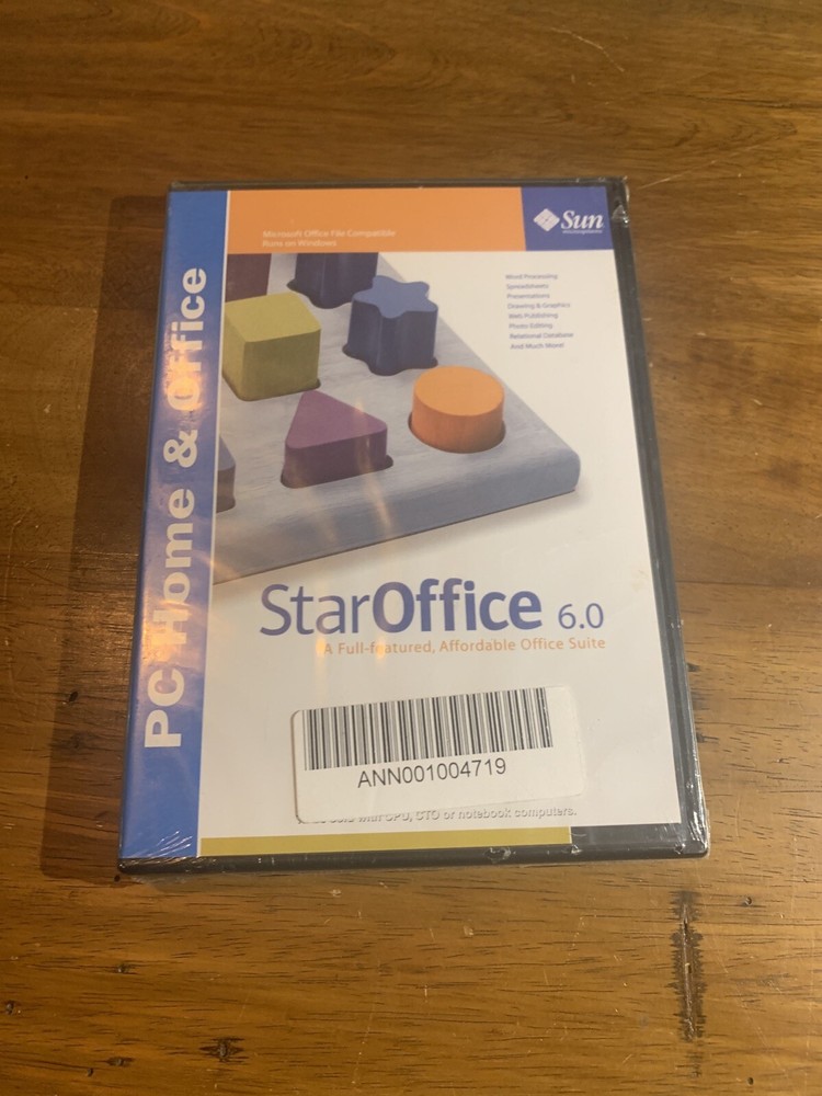 Sun StarOffice 6.0 (PC Home & Office) (CD-ROM)