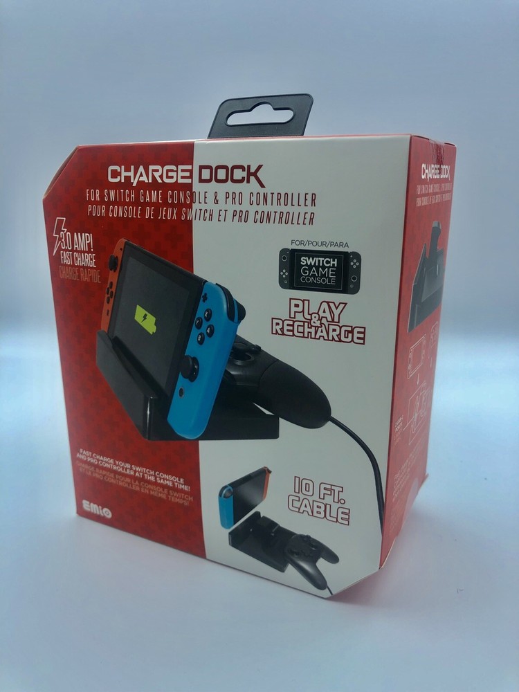Nintendo Switch Console And Pro Controller Charging Dock EMiO
