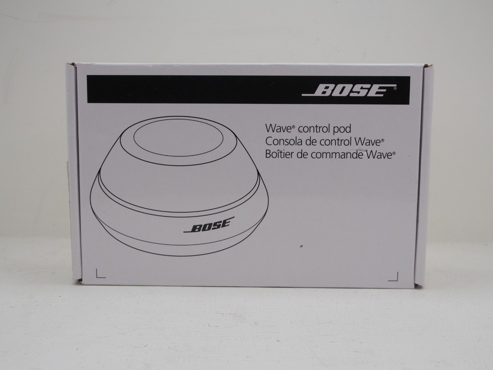 Bose Wave Control Pod Model 325461-0010 Black w/ Box TESTED