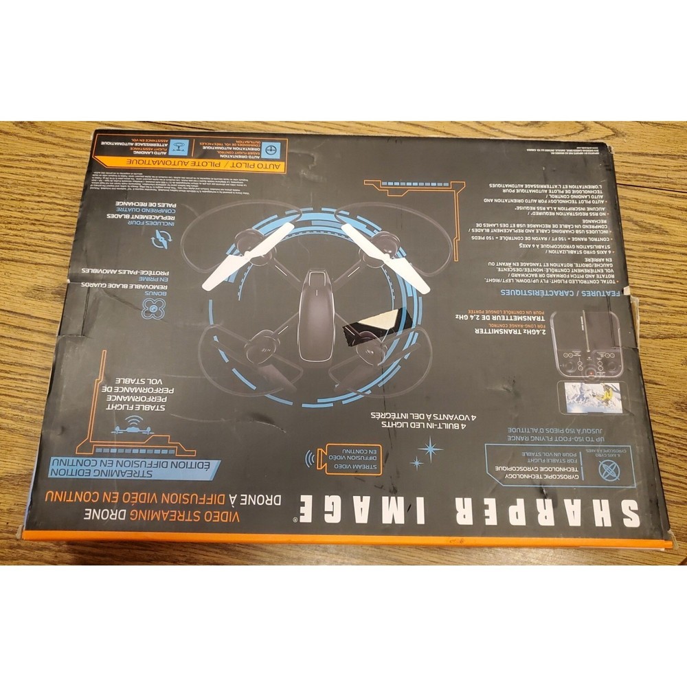 Sharper Image Drone Streaming Edition With Extra Blades