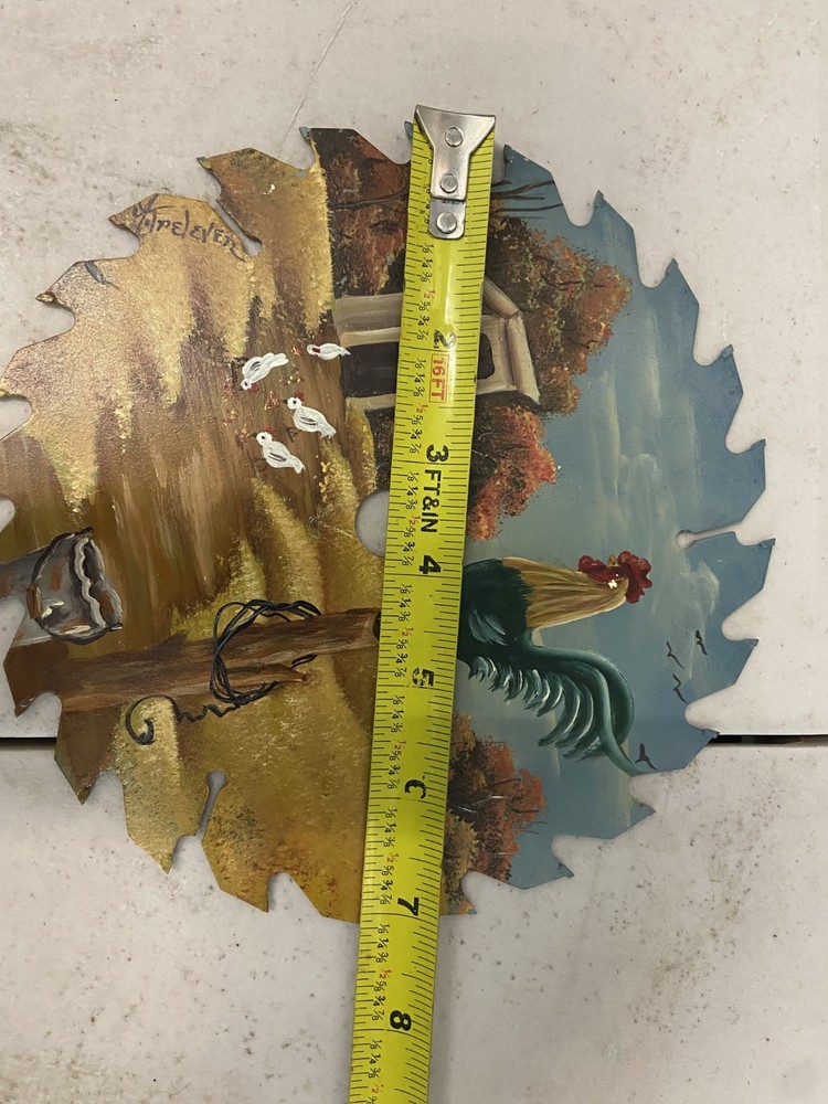 Painted Saw Blade