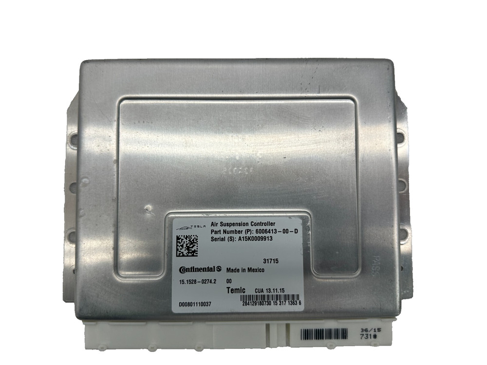 ⭕ 12-15 Model S Active Suspension Electronic Controller Processor 6006413-00-D