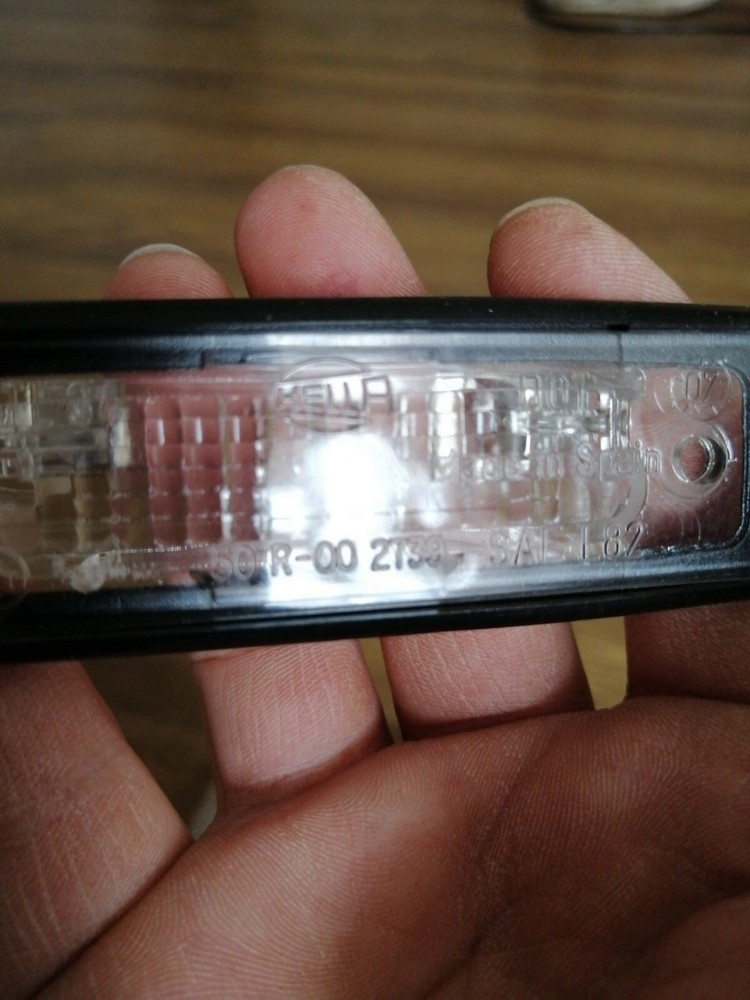 BMW E30, E12, E24, E28, E30, E23, E26, Z1, Registration plate Light, NEW, HELLA