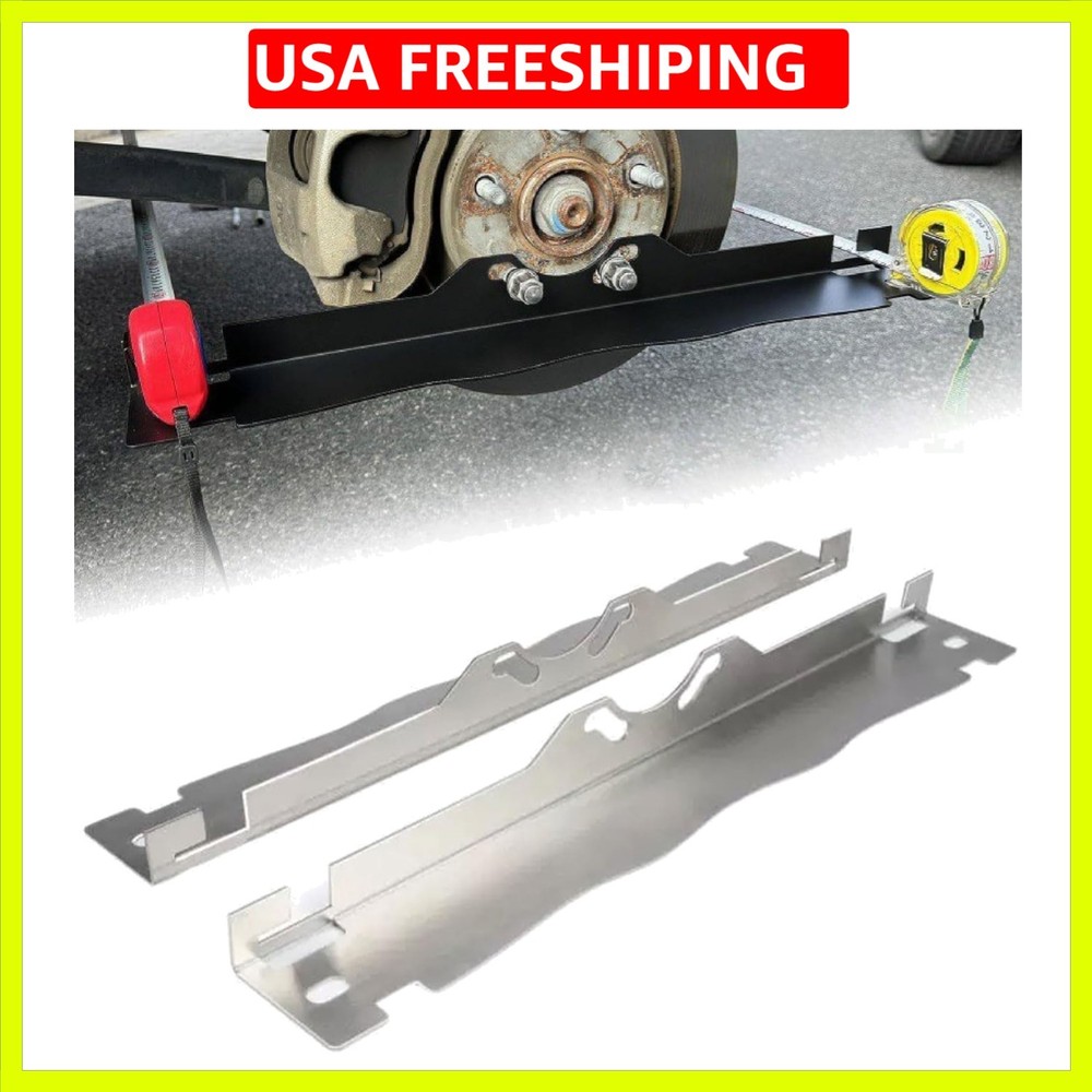 2pcs Heavy Duty Toe Alignment Tool Plates, Wheel Alignment Tool Plate with Ha...