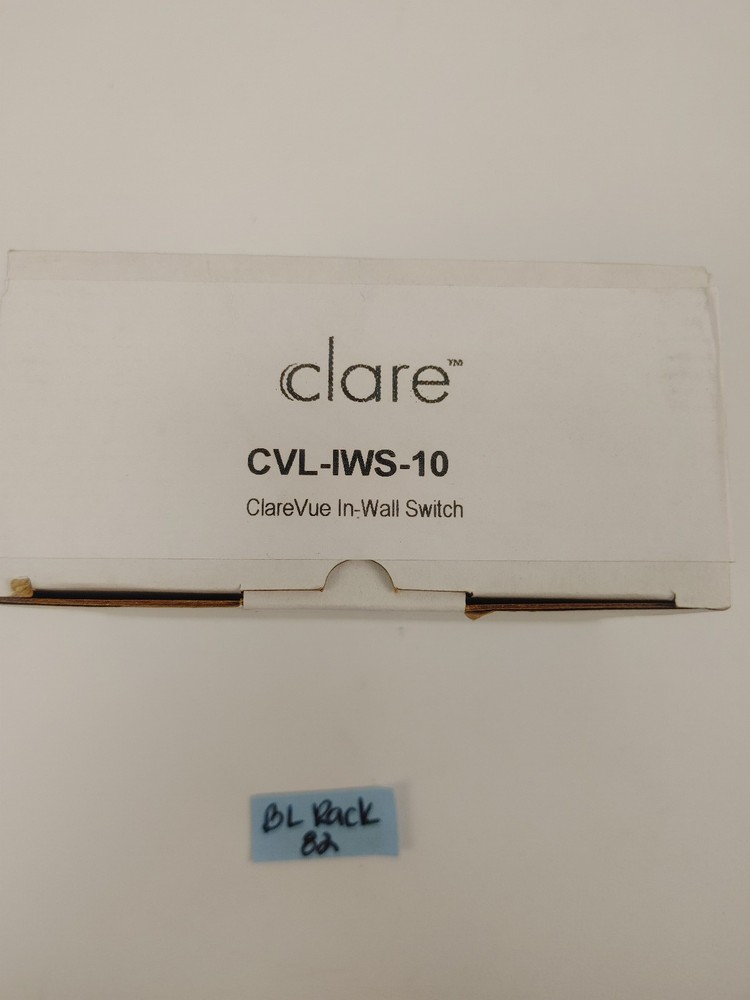Clare CVL-IWS-10 ClareVue In-Wall Switch
