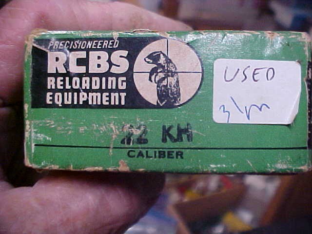 RCBS Reloading Die Set 22 K Hornet Caliber