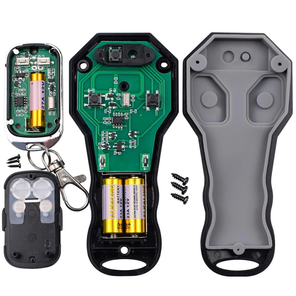 Riyitauto Wireless Winch Remote Control Black-dump trailer wireless remote