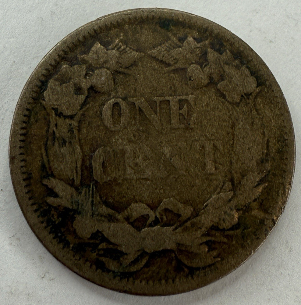 1858 Flying Eagle Cent Exact Coin Imaged #FLY105