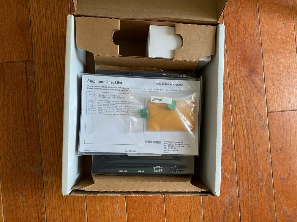 CRESTON DM-RMC-SCALER-C , OPEN BOX,NEVER USED.