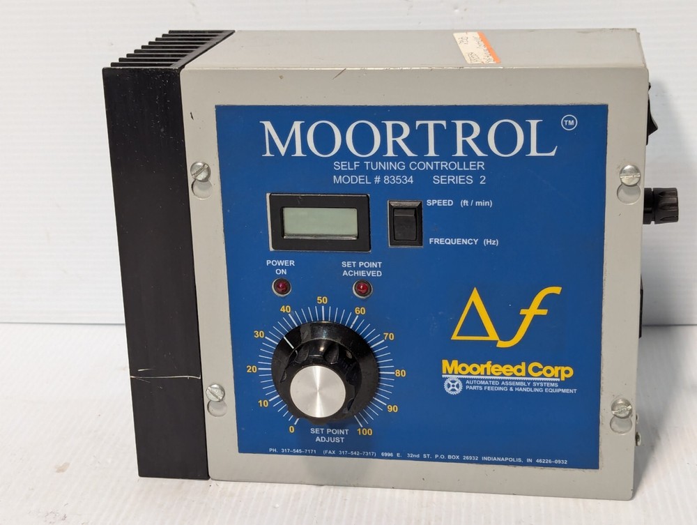 Moorfeed 83534 Moortrol self-tuning controller, series 2